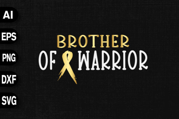 Brother of a Warrior Graphics for T-Shirt Designs