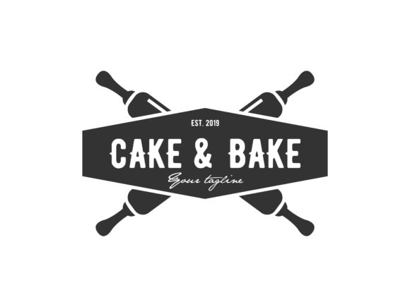 Cake and Bake Badge Graphics