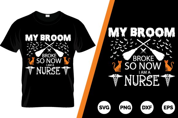Halloween Nurse T-Shirt Design: Graphics & Print Templates Review