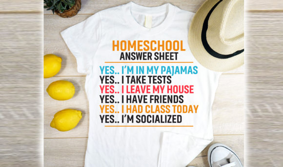 Homeschool Answer Sheet: Graphics for Real Local Business Branding