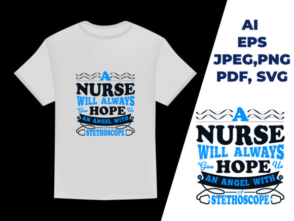 Nurse Hope Angel: Graphics for Print Templates