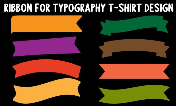 Ribbon for Typography T-Shirt Design 7: Graphics & Print Templates Review