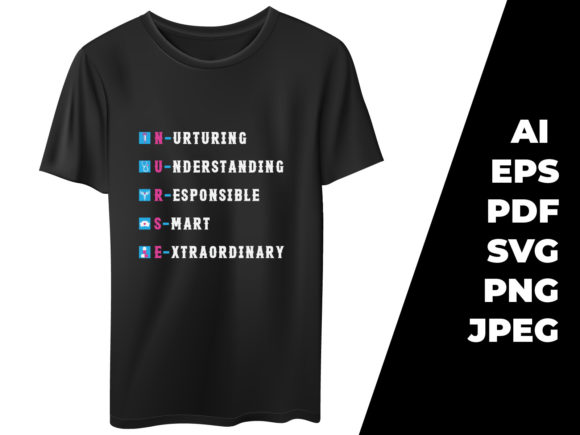 T-shirt Design Nurturing Understanding Graphics