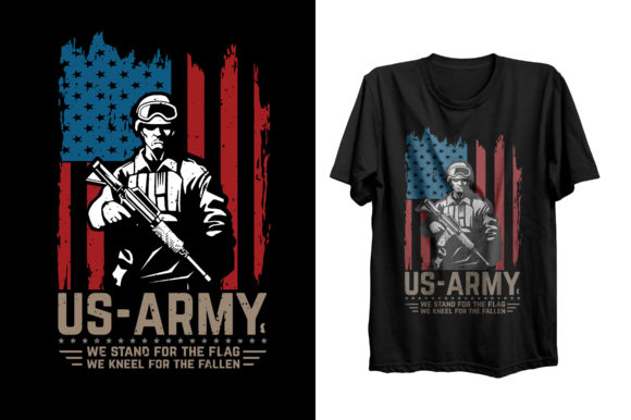 T-shirt Design Us Army Graphics and Print Templates Reviewed